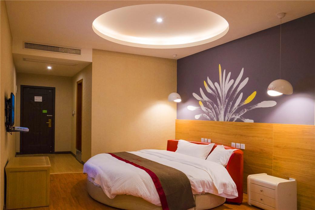 Thank Inn Chain Hotel Sichuan Guangan Wusheng County Hongwu Avenue Bagian luar foto
